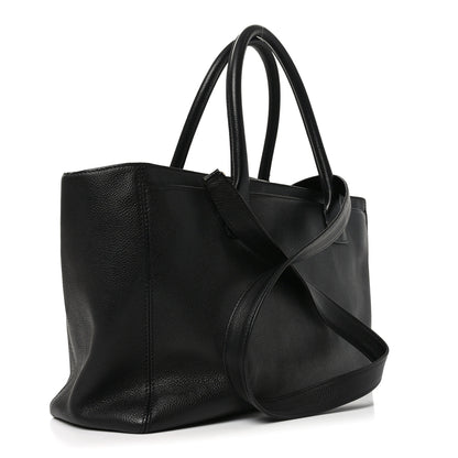 Chanel Calfskin Cerf Executive Shopper Tote Black 3 of 10