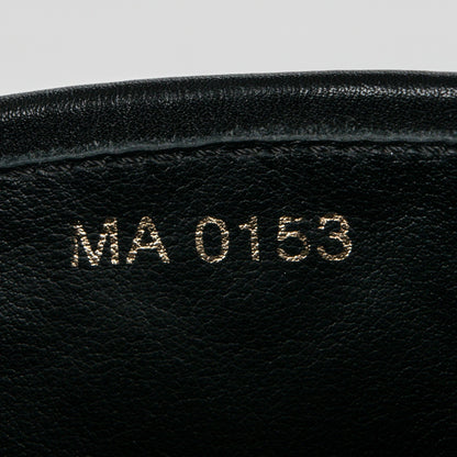 Louis Vuitton Calfskin Embossed Monogram Rebellion Half Boots 37 Black 7 of 7