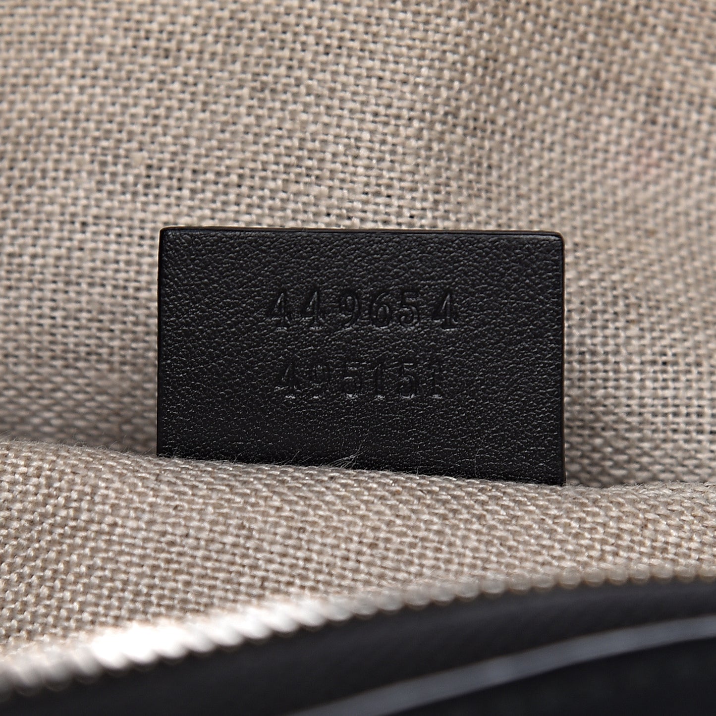Microguccissima Mini Dome Bag Black