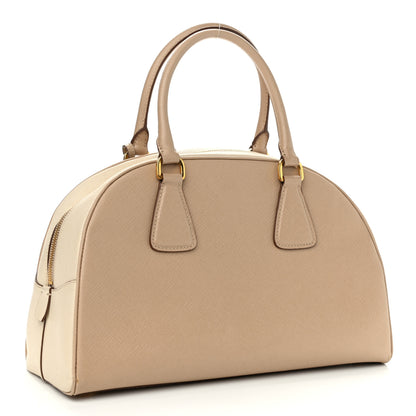 Prada Saffiano Lux Bowling Bag 3 of 11