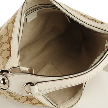 Gucci Monogram Icon Bit Medium Hobo Off White 7 of 7