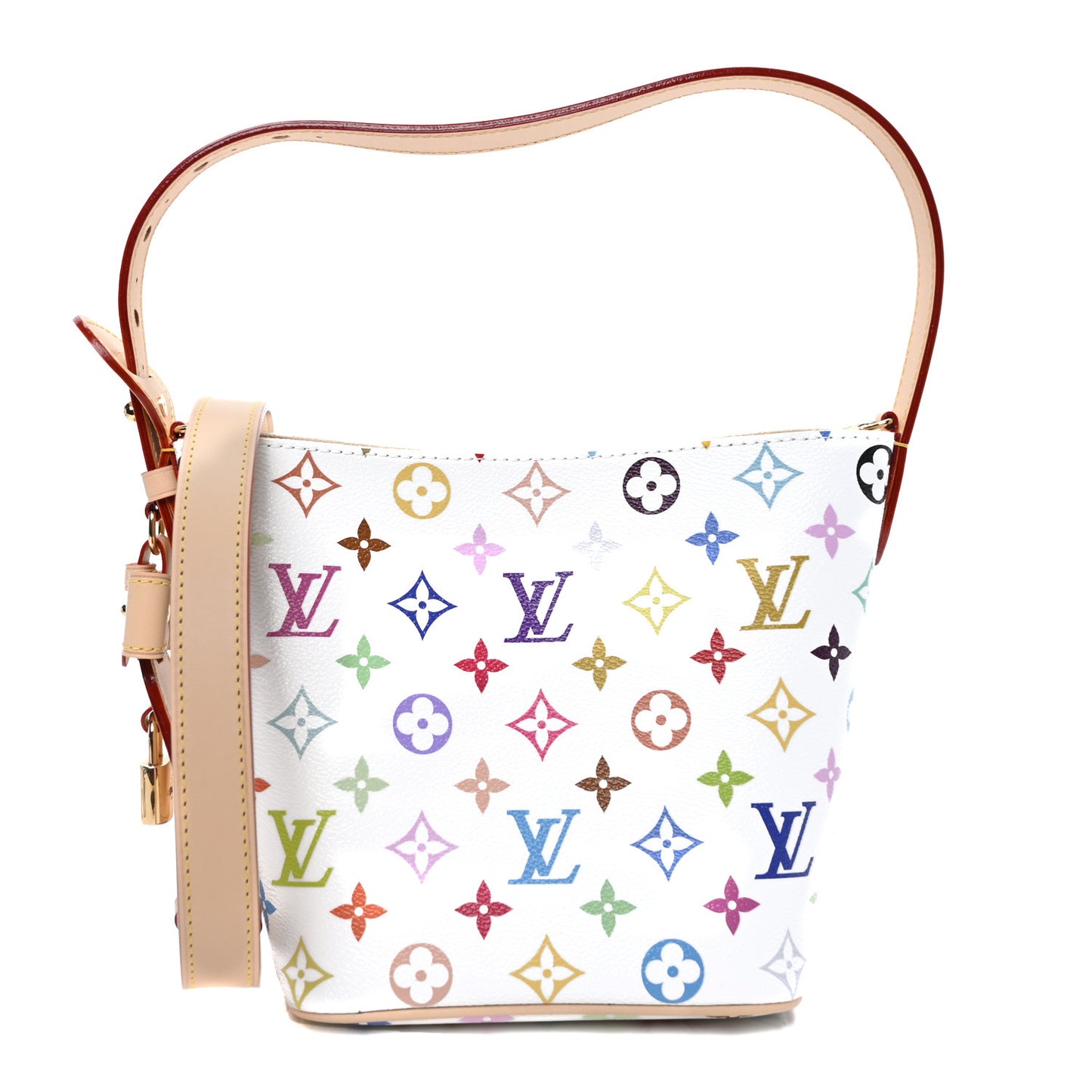 LV X TM Monogram Multicolor All In BB White
