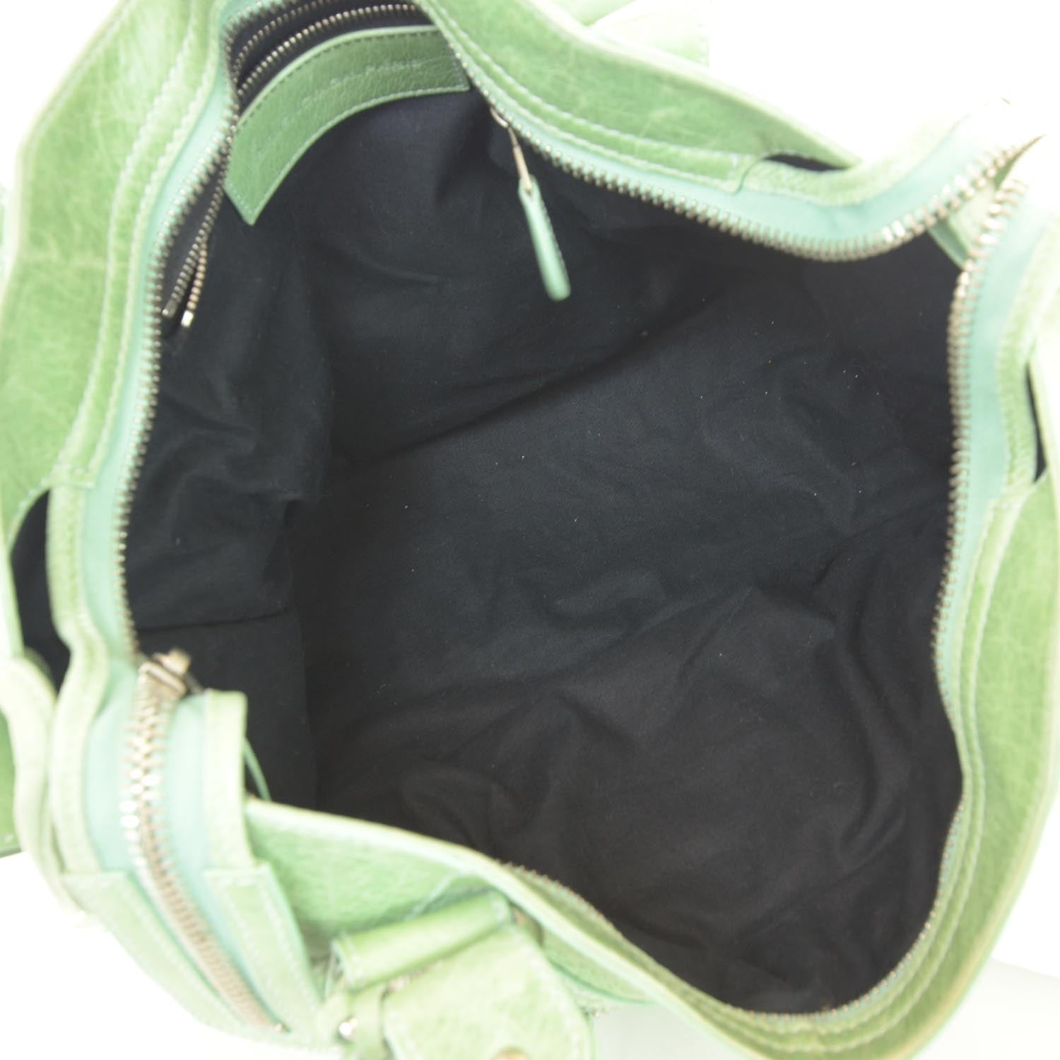 Balenciaga Agneau Giant 21 Gold Hardware CIty Vert D'eau 10 of 10