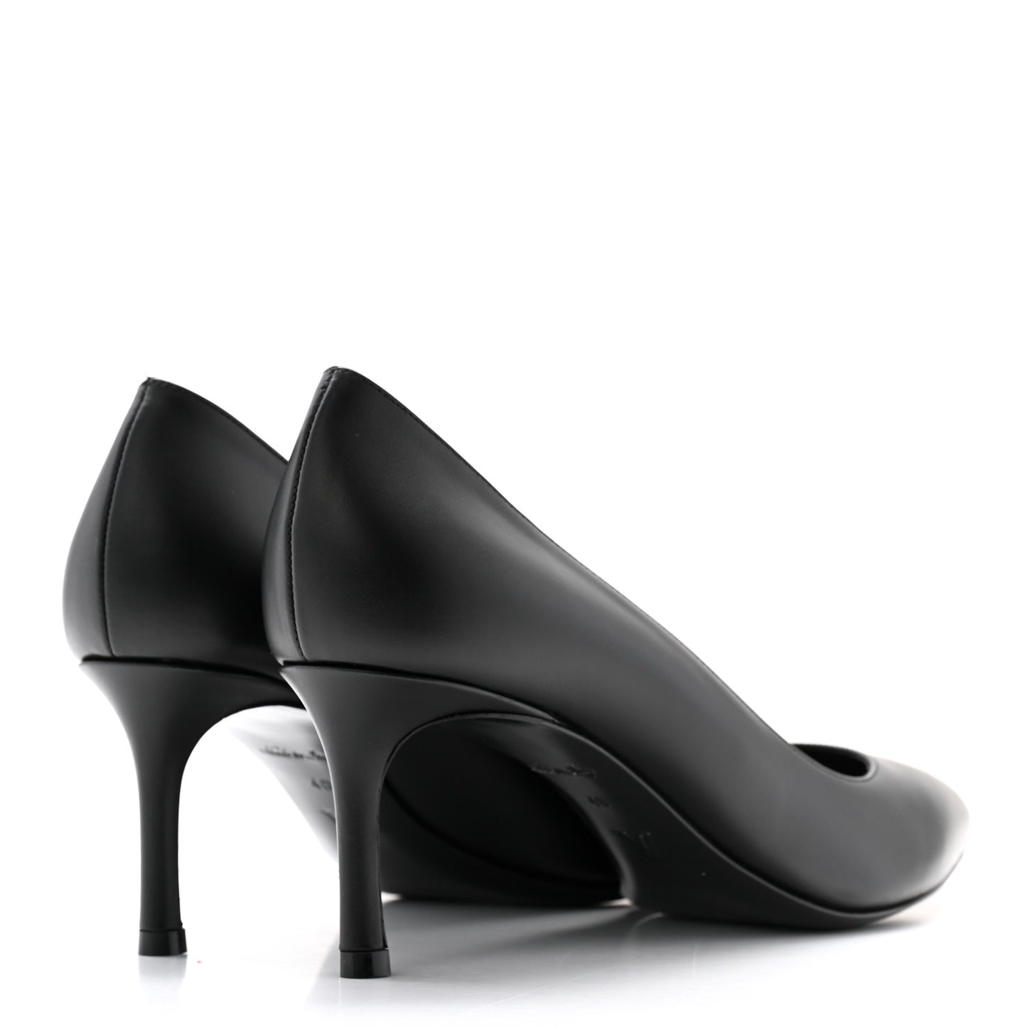Calfskin Cherie Pumps 40 Black