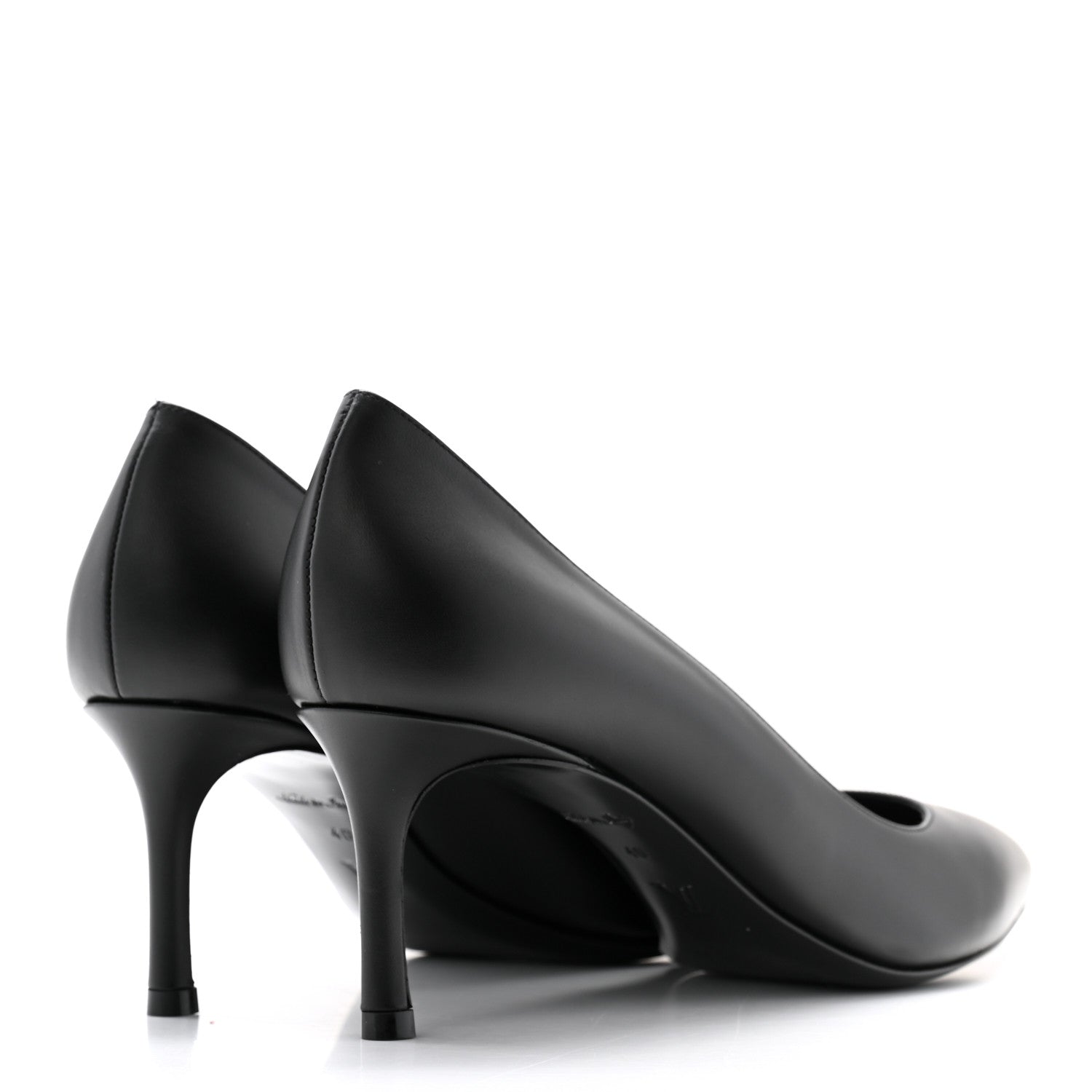 Louis Vuitton Calfskin Cherie Pumps 40 Black 4 of 9