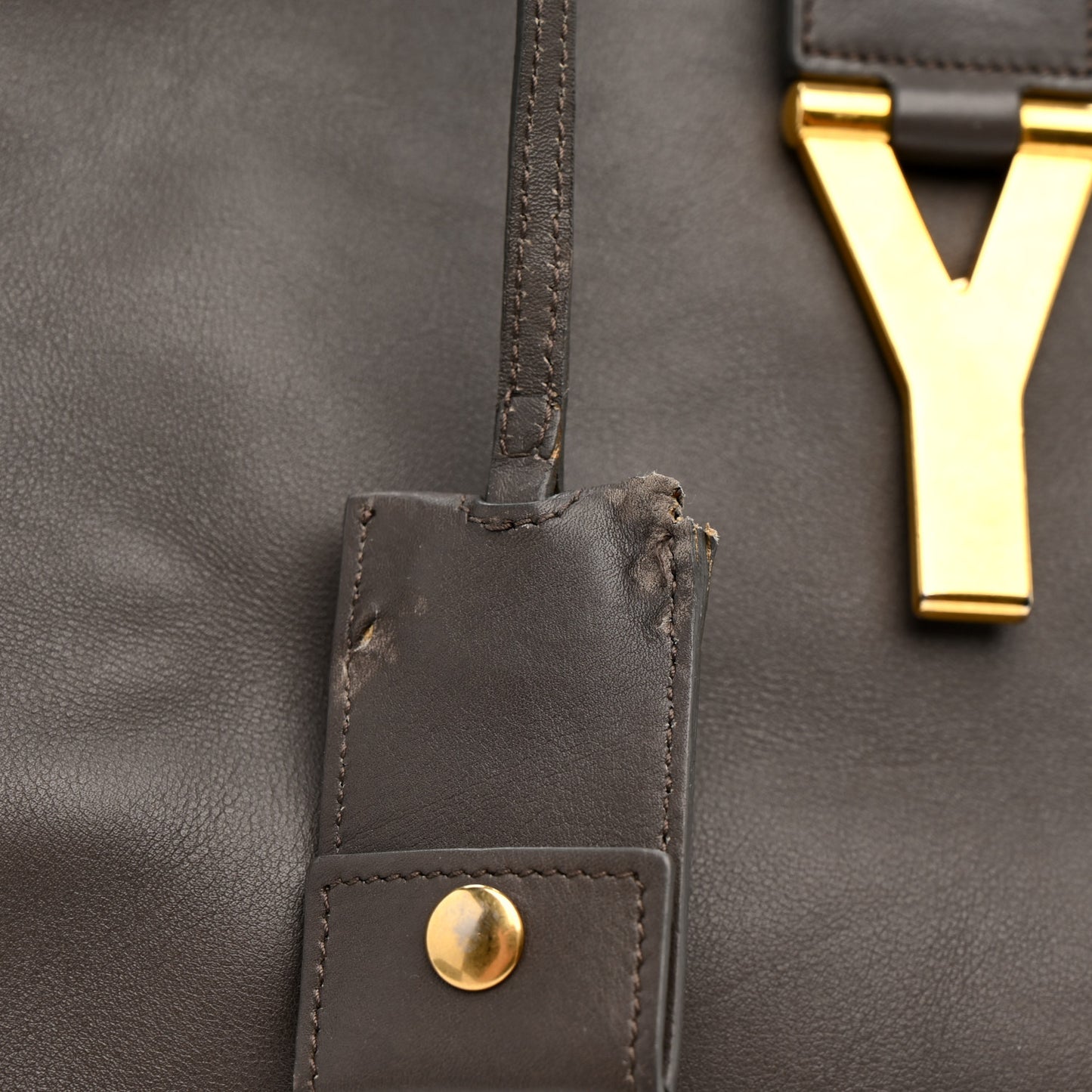 Sheepskin Medium Cabas ChYc Grey