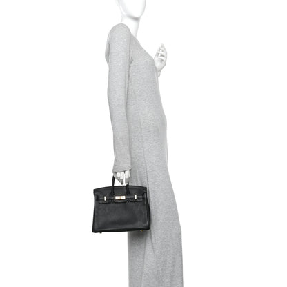 Hermes Togo Birkin 25 Black 2 of 15