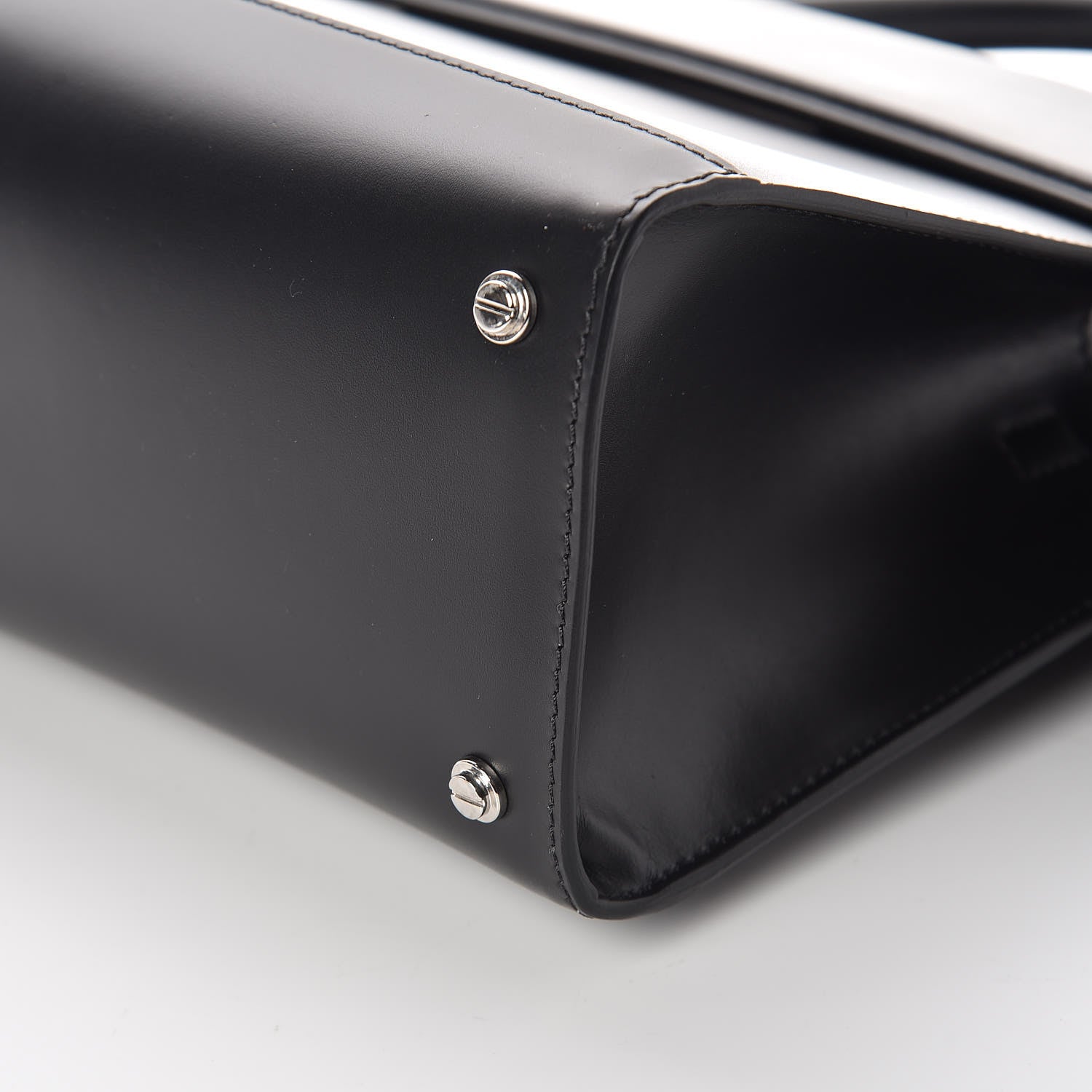 Givenchy Smooth Calfskin Small Horizon Satchel Black 6 of 8