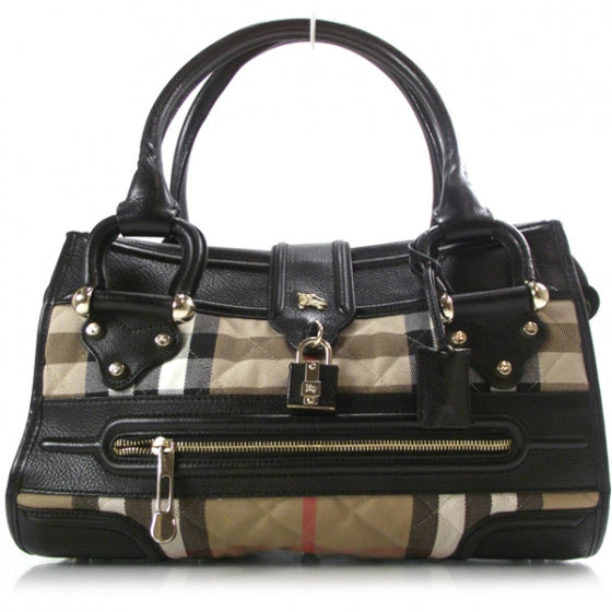 Burberry House Check Large Manor Tote 1 of 10