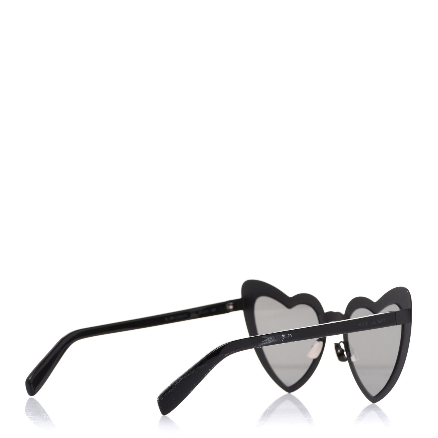 Saint Laurent Acetate Loulou SL196 Sunglasses Black 4 of 9