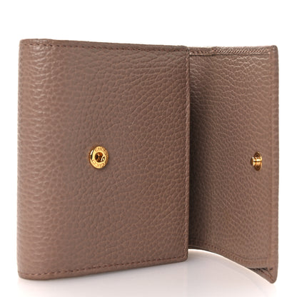 Gucci Dollar Calfskin Medium GG Marmont Wallet Beige 5 of 8