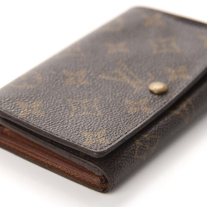 Louis Vuitton Monogram Porte-Monnaie Tresor Wallet 6 of 11