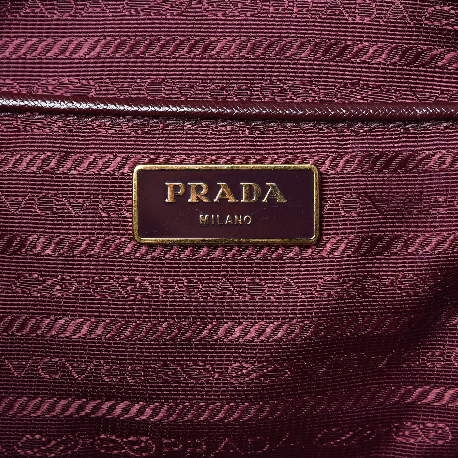Prada Saffiano Lux Extra Large Galleria Double Zip Tote Granato 6 of 13