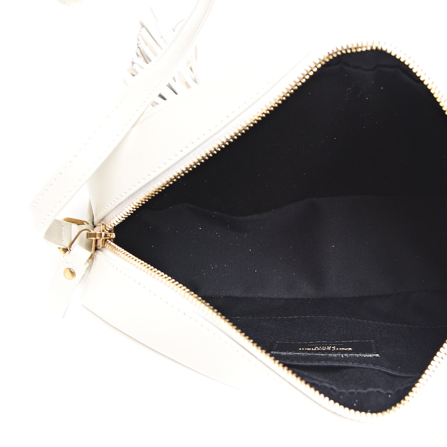 Saint Laurent Calfskin Matelasse Monogram Lou Camera Bag Crema Soft 4 of 9