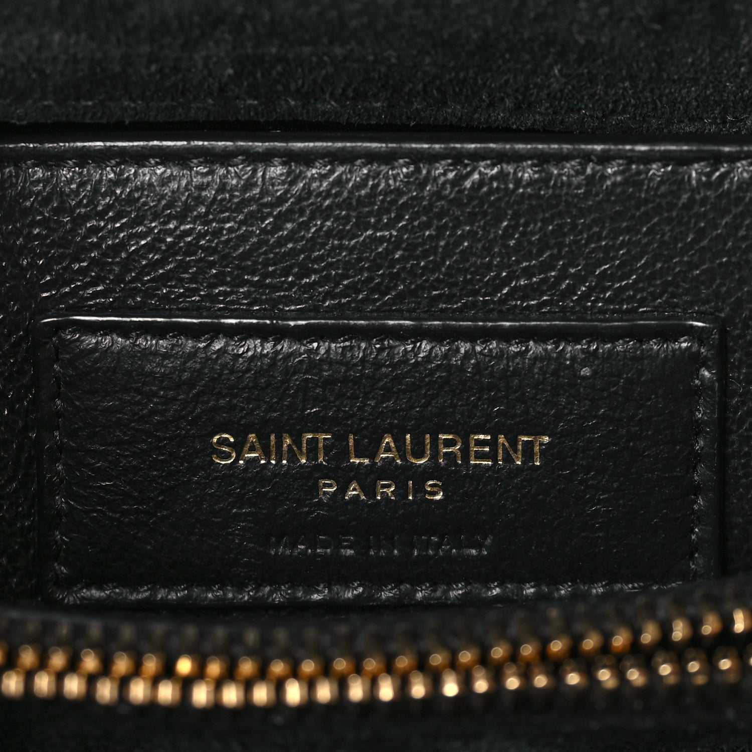 Saint Laurent Patent Y Quilted Monogram Small Loulou Chain Satchel Black 6 of 9