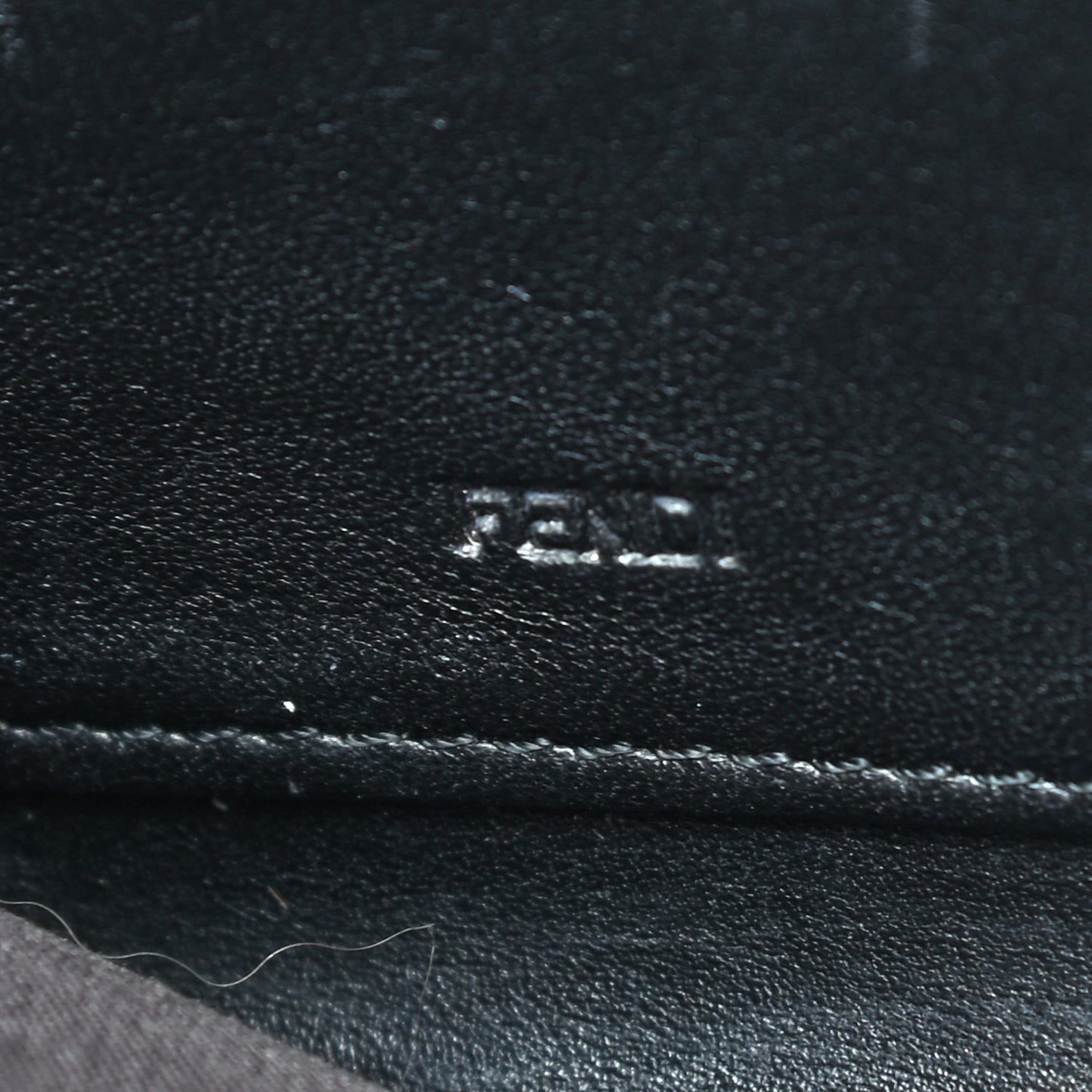 Pequin Cuoio Vegetale Zip Around Wallet Tobacco Black