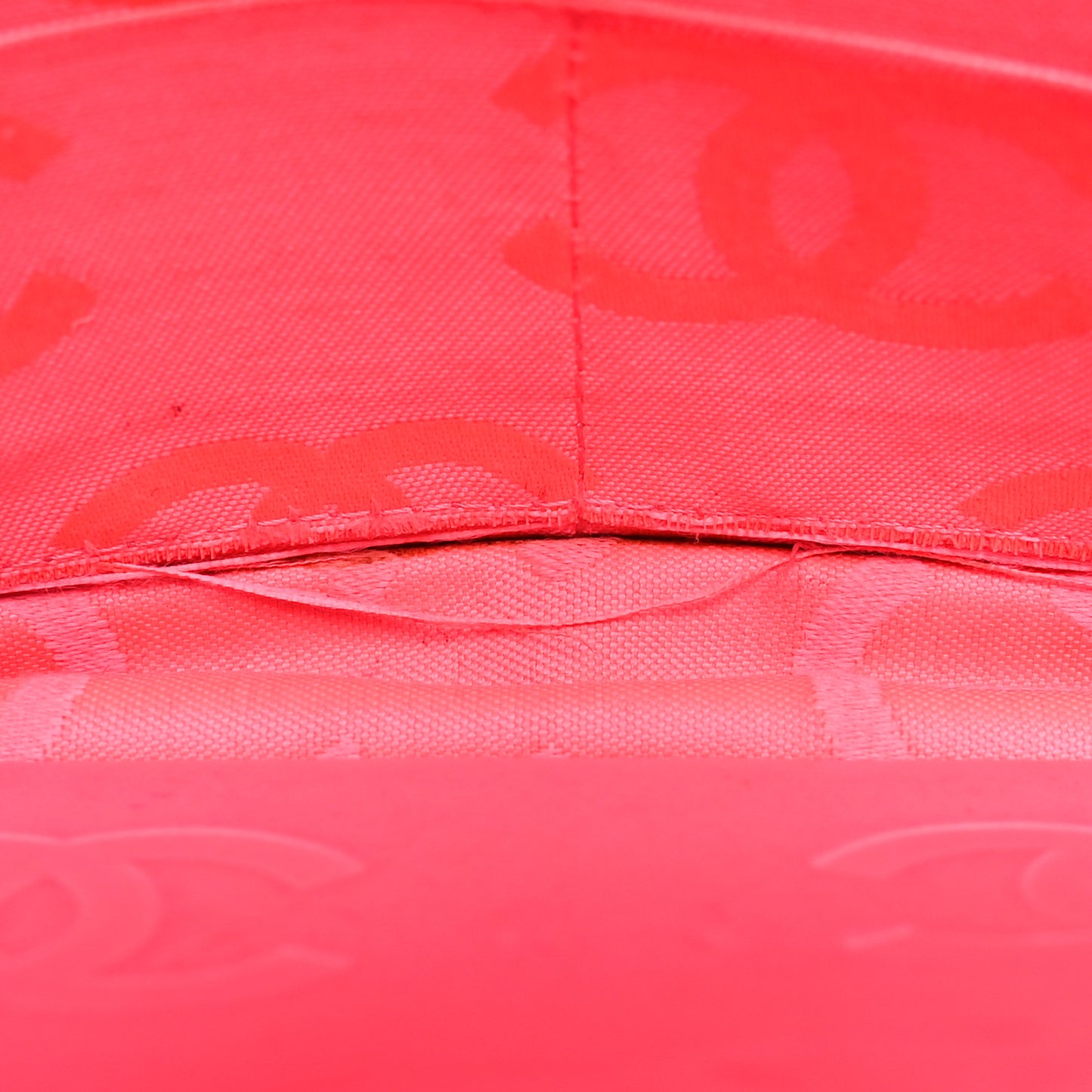 Calfskin Quilted Cambon Wallet on Chain WOC Black