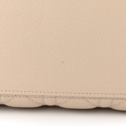 Christian Dior Grained Calfskin Cannage Medium Lady Dior Natural 13 of 13