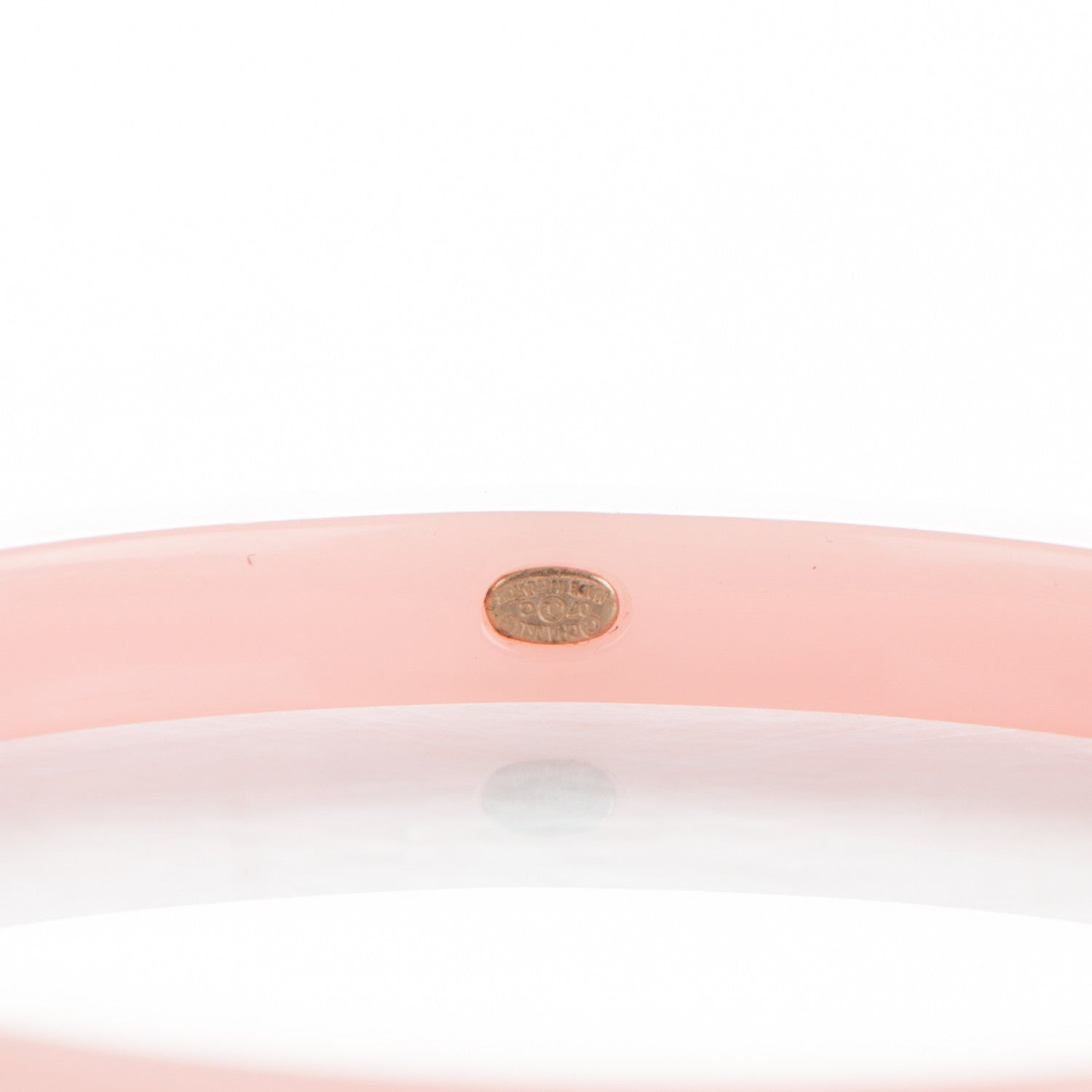 Chanel Acrylic CC Bangle Set of 2 7 of 7