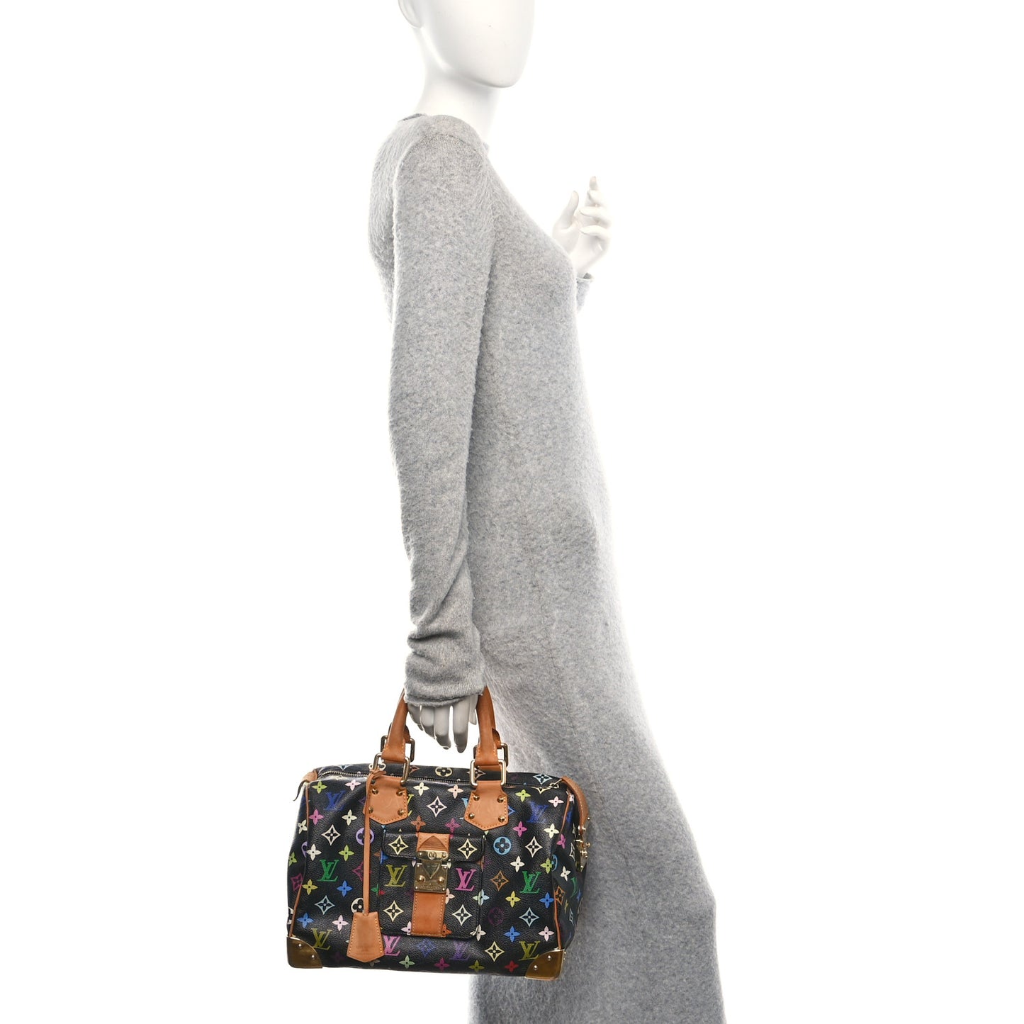 Monogram Multicolor Speedy 30 Black