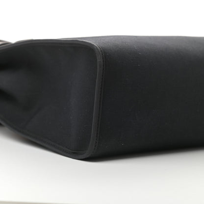 Hermes Toile Vache Hunter Herbag Zip 31 PM Black Ebene 10 of 13