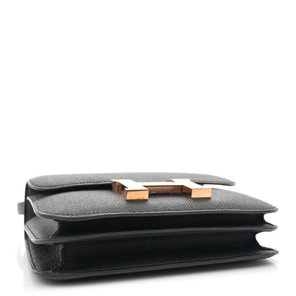 Hermes Epsom Constance 18 Black 4 of 11
