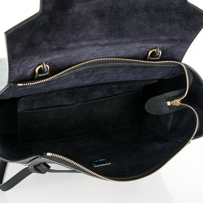 Celine Grained Calfskin Mini Belt Bag Black 5 of 5