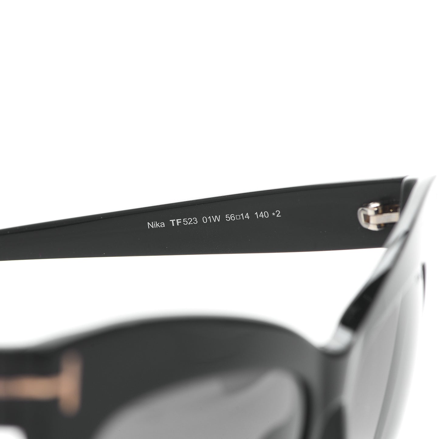Nika Cat Eye Sunglasses TF523 Black