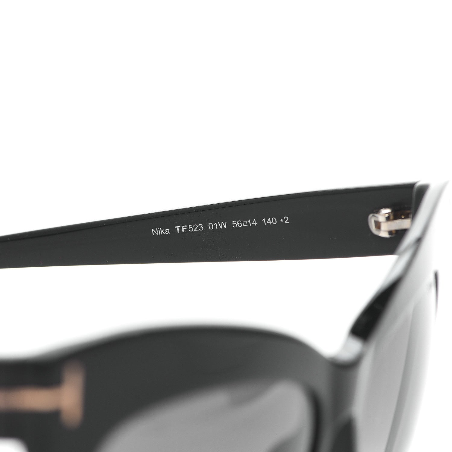 Tom Ford Nika Cat Eye Sunglasses TF523 Black 5 of 7