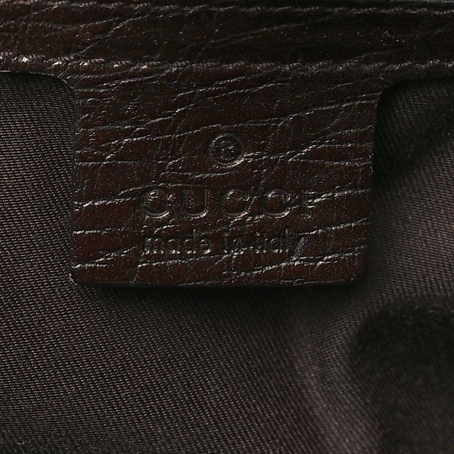 Gucci Monogram Bamboo Bullet Bag Dark Brown 6 of 15