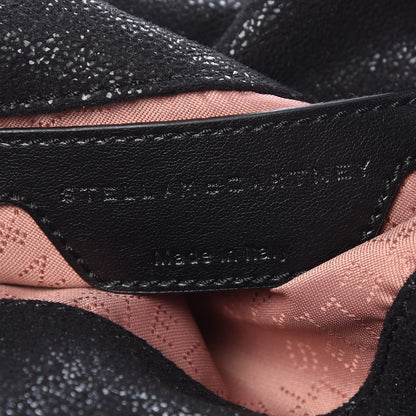 Stella McCartney Shaggy Deer Mini Falabella Fold Over Tote Black 6 of 6