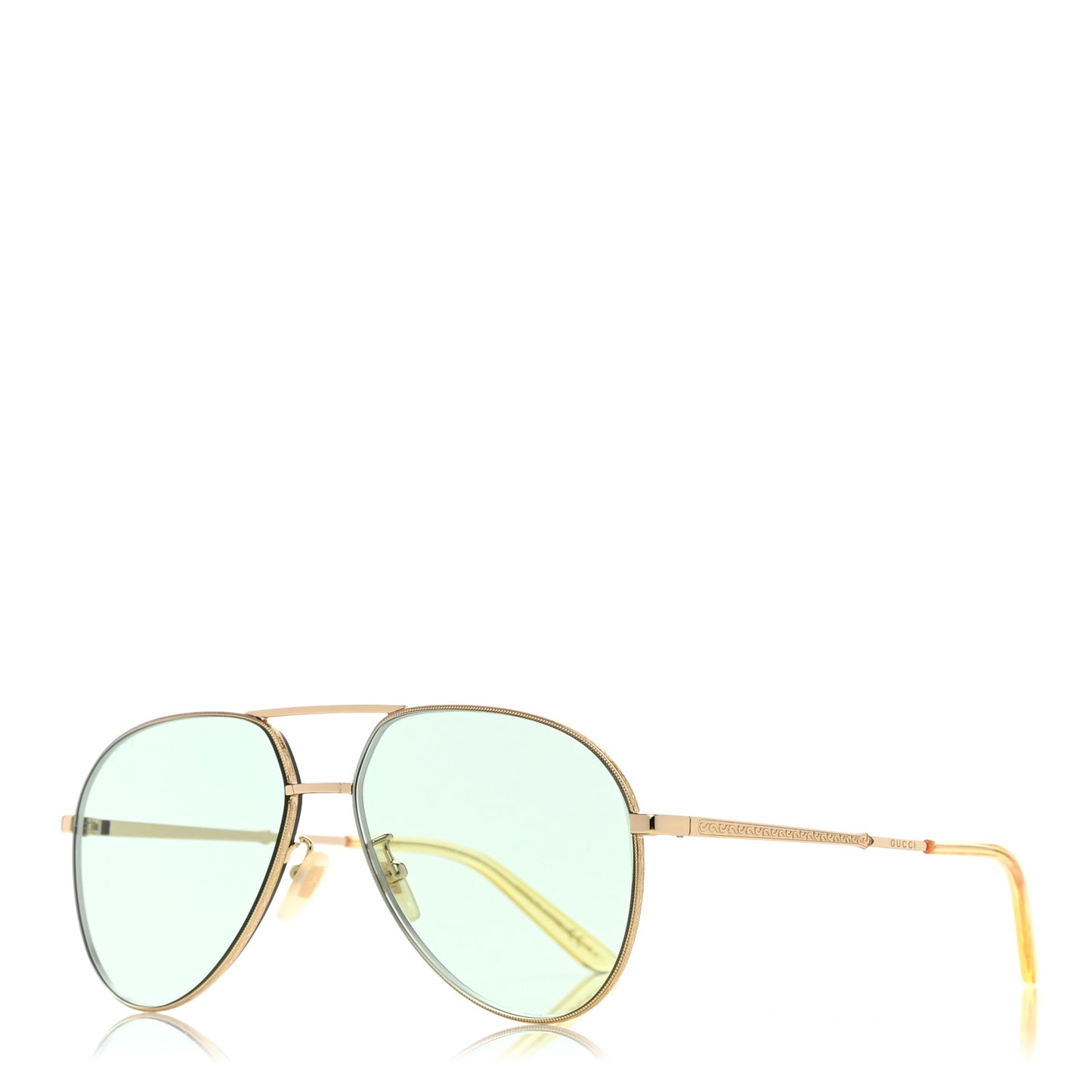 Metal Aviator Sunglasses GG0356S Gold