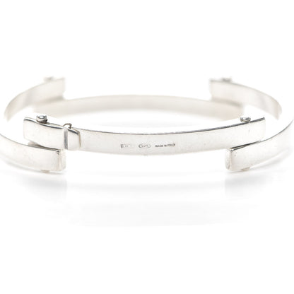 Gucci Sterling Silver Logo Bar Bracelet 3 of 4