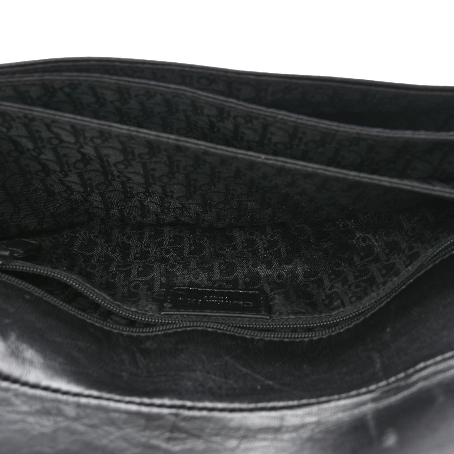 Christian Dior Lambskin Admit It Hobo Black 7 of 14