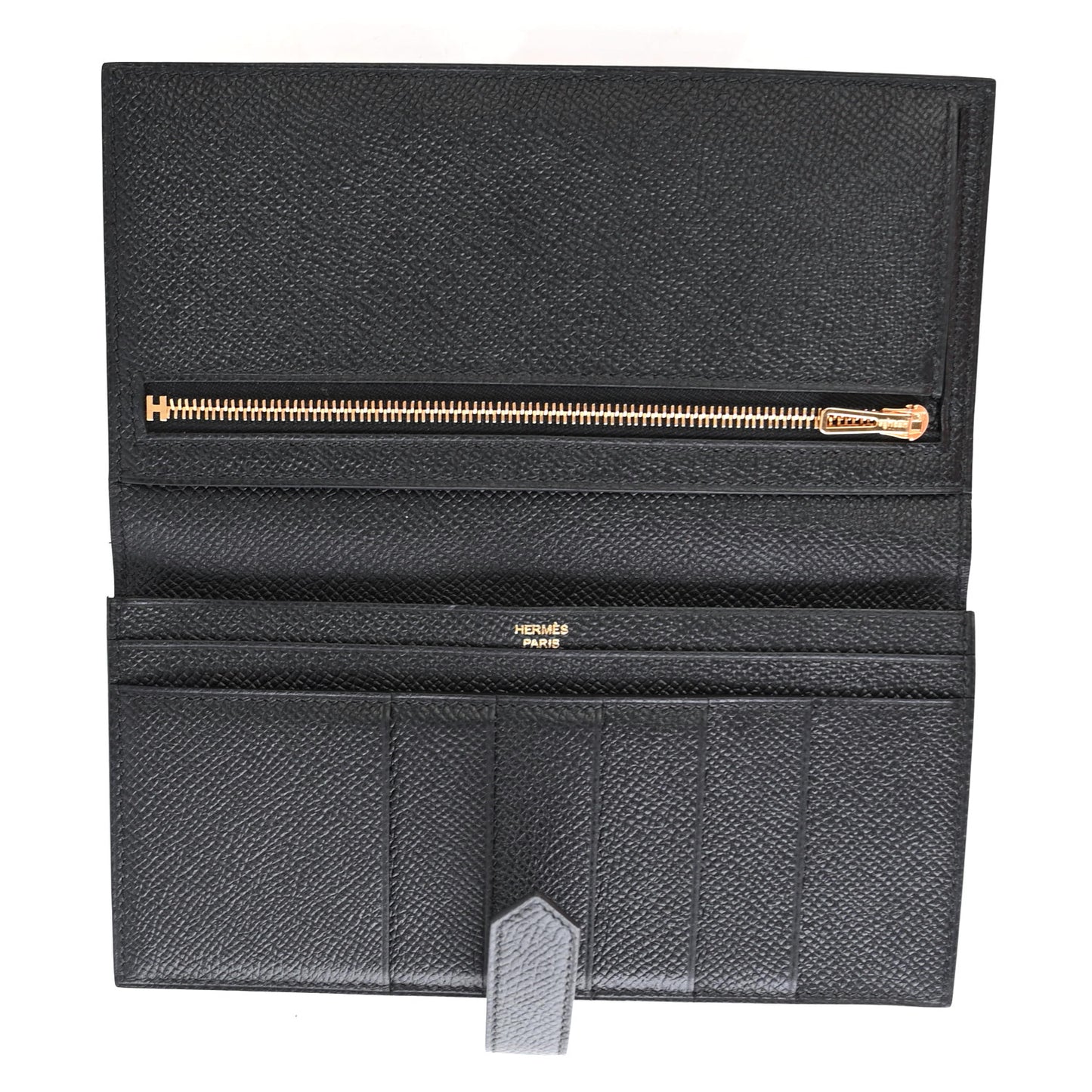 Epsom Bearn Gusset Wallet Black