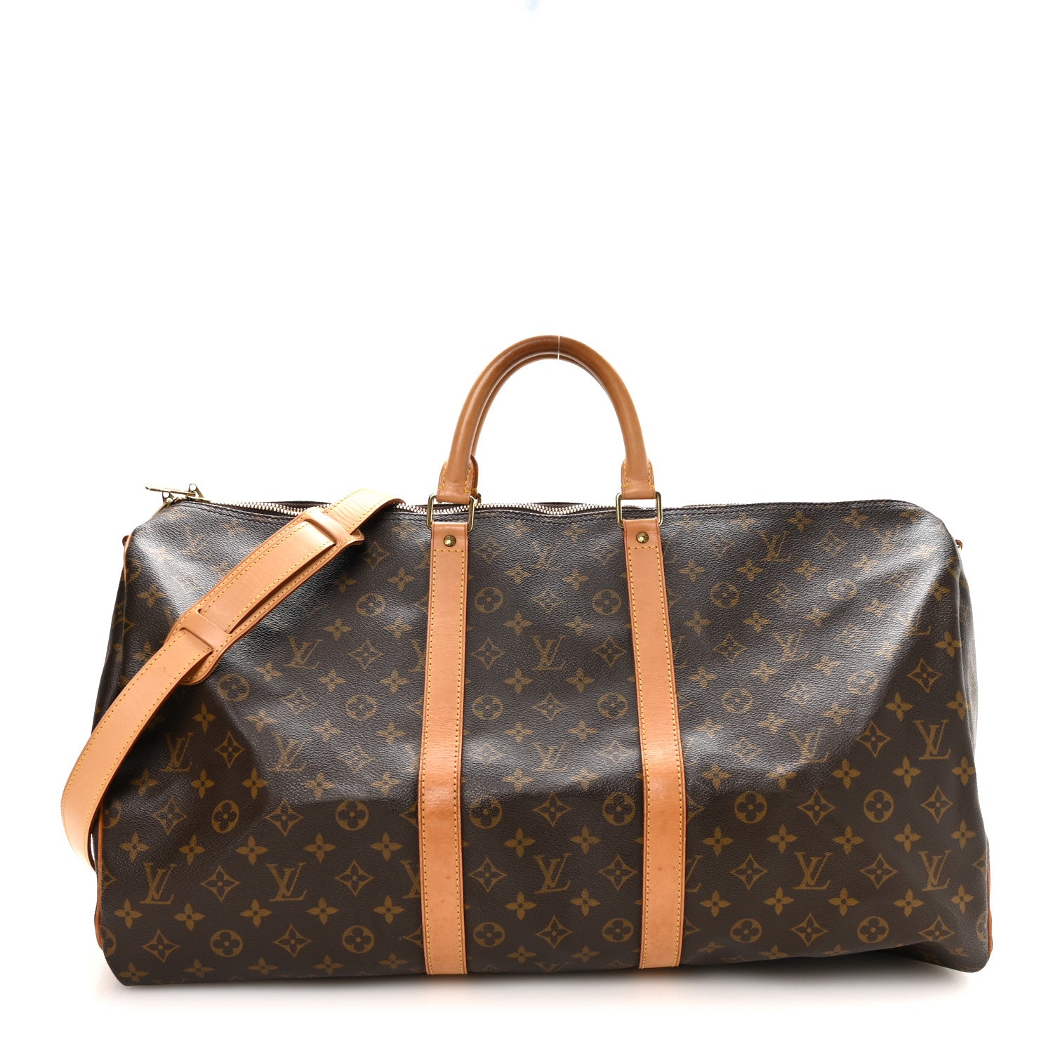 Louis Vuitton Monogram Keepall Bandouliere 55 1 of 9
