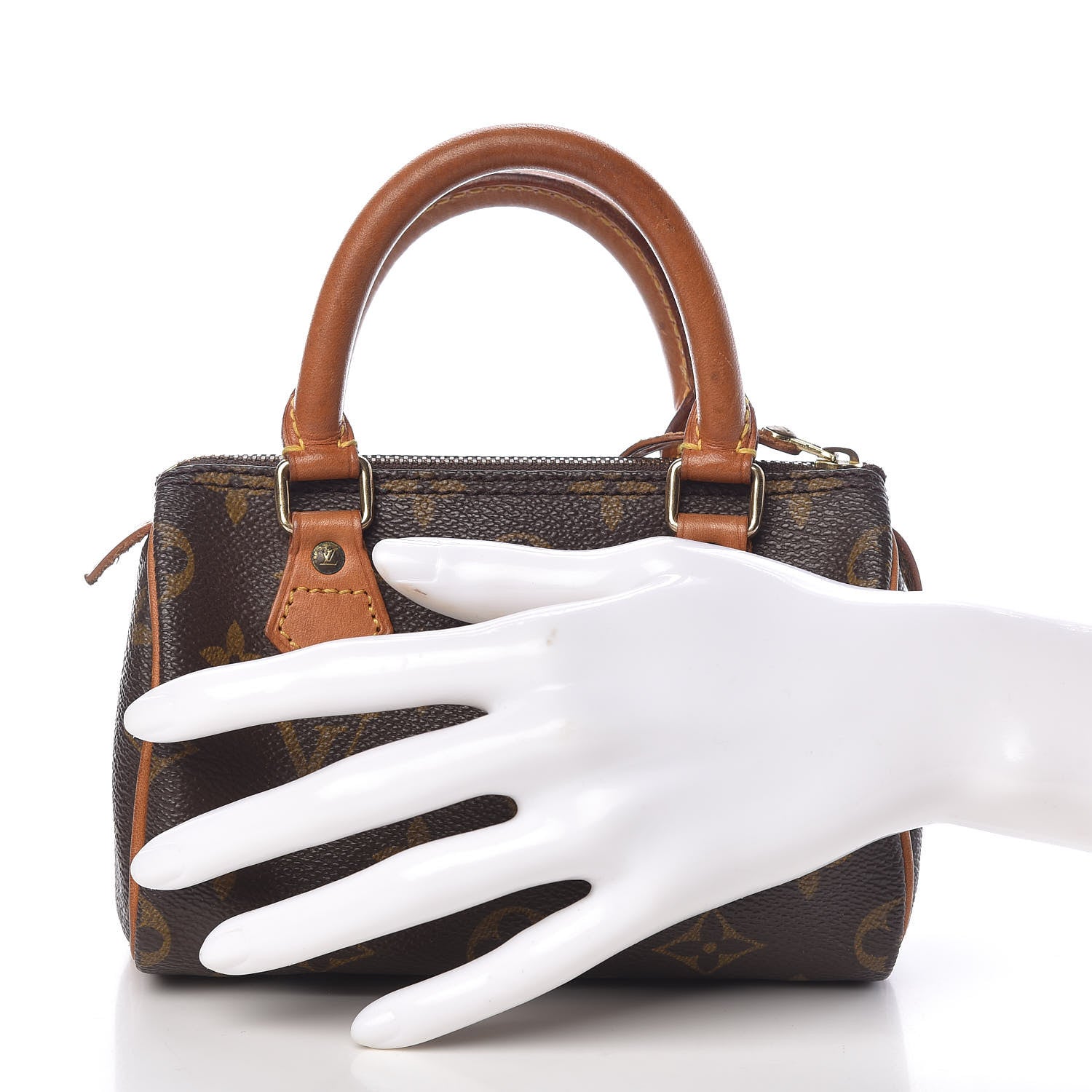 Louis Vuitton Monogram Mini Sac HL Speedy 2 of 14