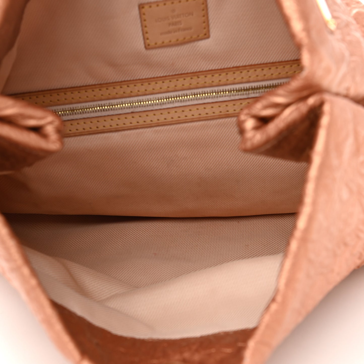 Jacquard Quilted Monogram Limelight Clutch GM Rose Gold