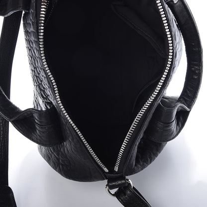 Alexander Wang Pebbled Lambskin Rocco Black Nickel Hardware 5 of 9