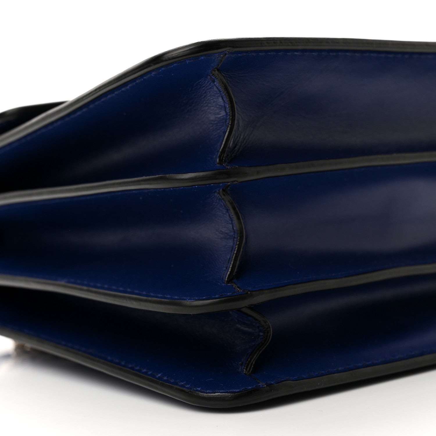 Bulgari Calfskin Serpenti Forever Top Handle Blue 8 of 9