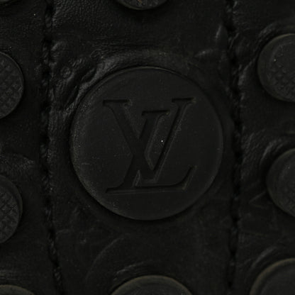 Louis Vuitton Empreinte Monogram Gloria Flat Loafers 40 Black 8 of 10
