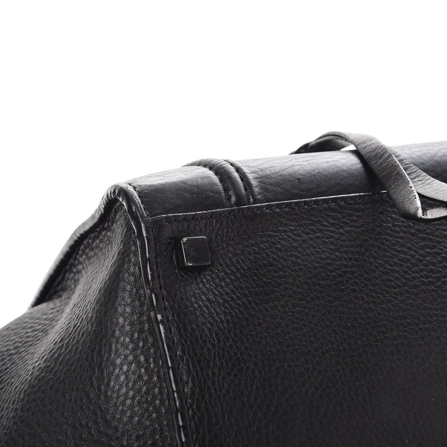 Supple Calfskin Medium Phantom Luggage Black