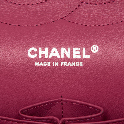 Chanel Iridescent Caviar Quilted Jumbo Double Flap Pink 7 of 12