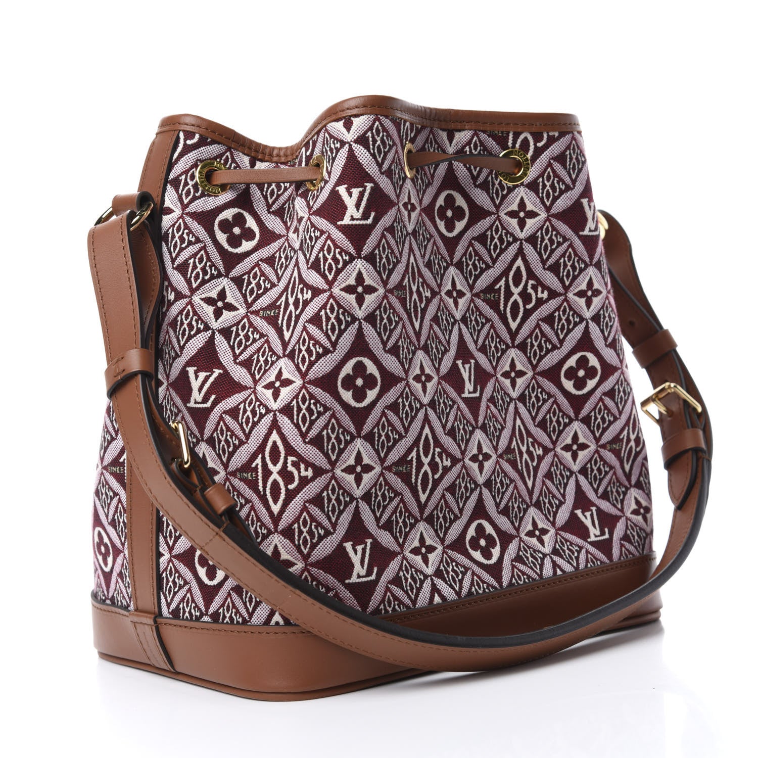 Louis Vuitton Jacquard Since 1854 Petit Noe Bordeaux 3 of 10
