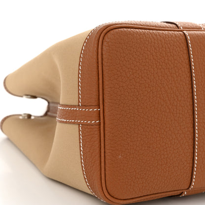 Hermes Toile Negonda Garden Party 30 TPM Trench Gold 9 of 11