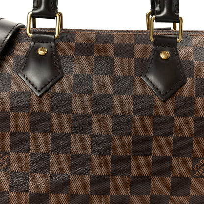 Louis Vuitton Damier Ebene Speedy Bandouliere 25 8 of 10