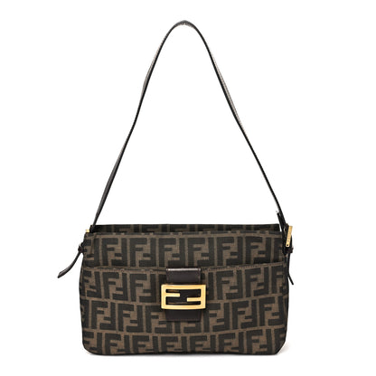 Fendi Zucca Shoulder Bag Tobacco 1 of 9