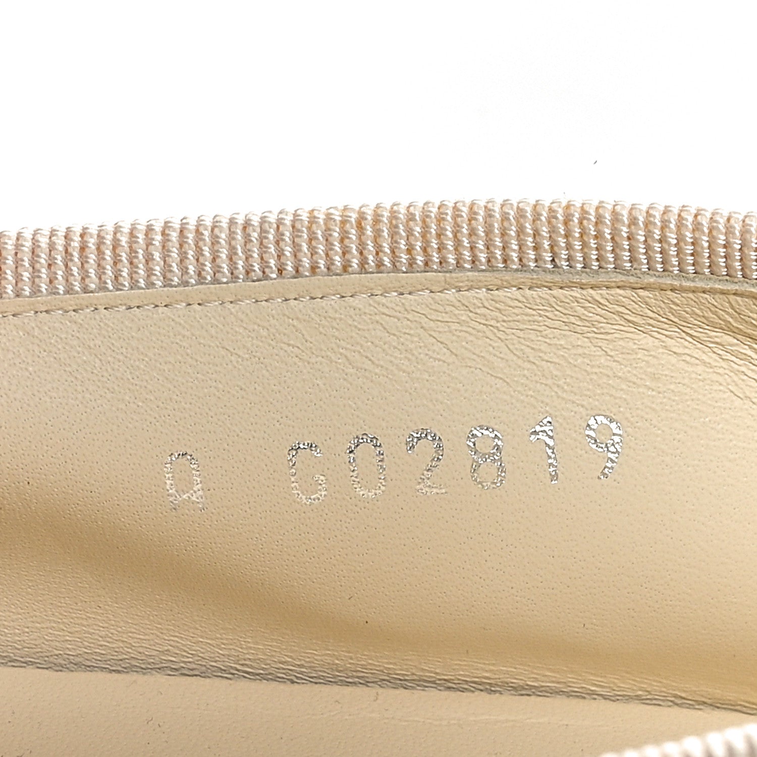 Chanel Lambskin Cap Toe Ballerina Flats 38.5 White Rouge 8 of 11