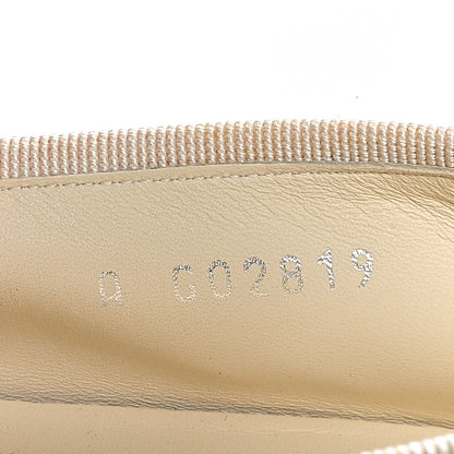 Chanel Lambskin Cap Toe Ballerina Flats 38.5 White Rouge 8 of 11