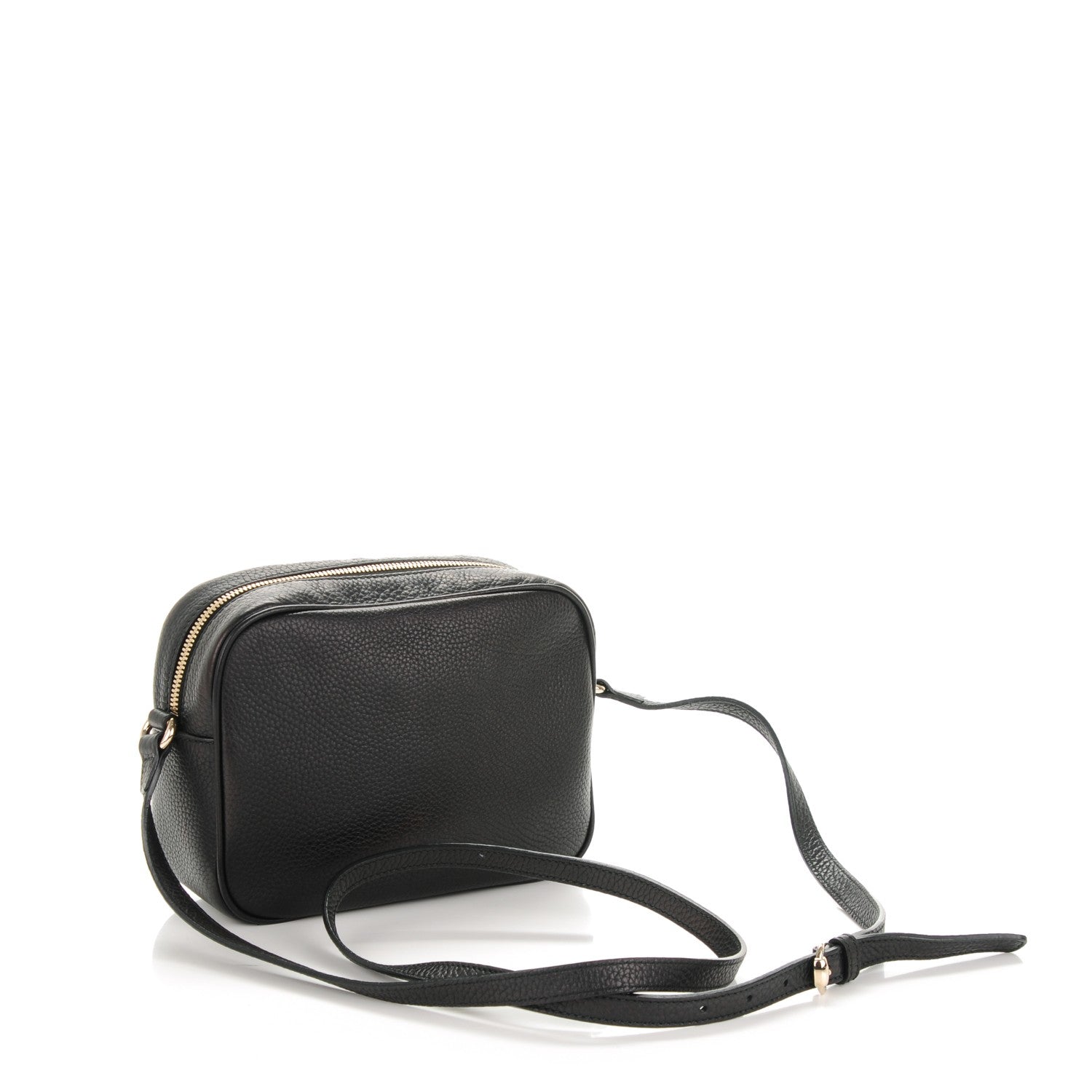 Gucci Pebbled Calfskin Small Soho Disco Bag Black 3 of 7